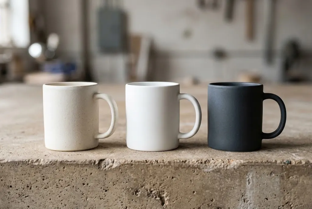 Reinforced vs Magnesium vs Glazed Porcelain Mugs